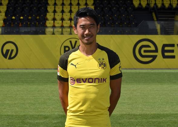 Shinji Kagawa Borussia Dortmund 1 BL Portrait Date 2018 2019 Team2