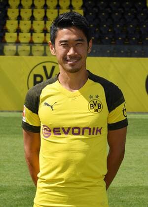Shinji Kagawa Borussia Dortmund 1 BL Portrait Date 2018 2019 Team2