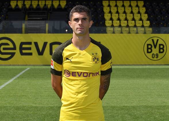 Christian Pulisic Borussia Dortmund 1 BL Portrait date 2018 2019 Team2