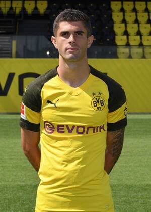 Christian Pulisic Borussia Dortmund 1 BL Portrait date 2018 2019 Team2