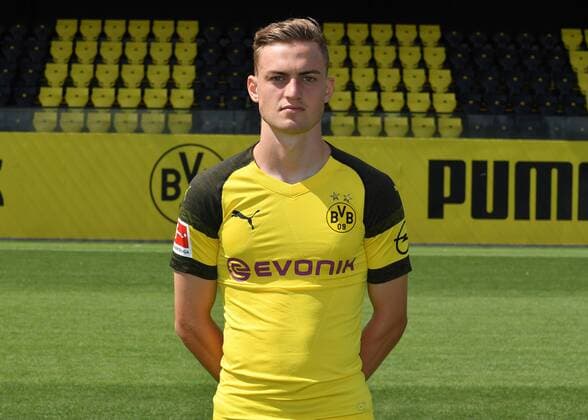 Jacob Bruun Larsen Borussia Dortmund 1 BL Portrait Date 2018 2019 Team2