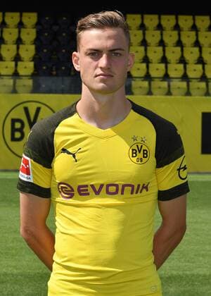 Jacob Bruun Larsen Borussia Dortmund 1 BL Portrait Date 2018 2019 Team2
