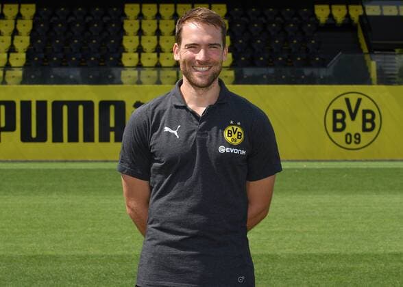 Thorben Voeste Borussia Dortmund 1 BL Portrait date 2018 2019 Team2