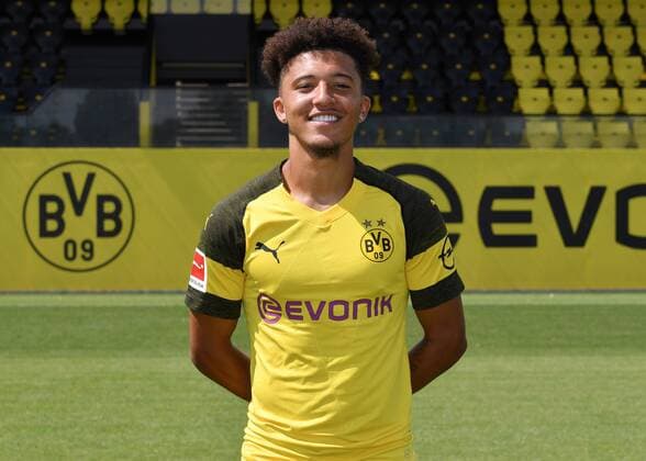 Jadon Sancho Borussia Dortmund 1 BL Portrait Date 2018 2019 Team2