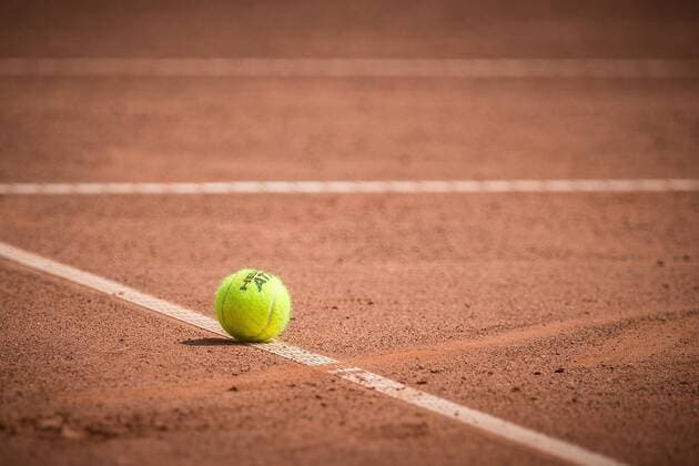 August 10, 2018 - Warsaw, Poland - Tennis ball during Warsaw - ITF Womens Circuit Tenis Tournament 2018 in Warsaw, Poland, on August 10, 2018. Warsaw - ITF Womens Circuit Tenis Tournament 2018  - ZUMAn230 20180810_zaa_n230_334 Copyright: xFotoxOlimpikx