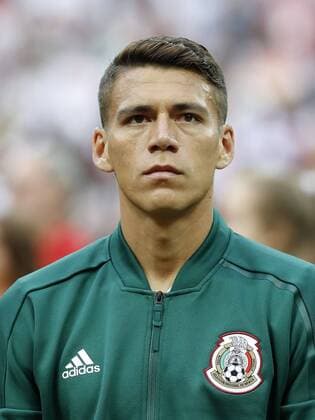 Hector Moreno of Mexico during the 2018 FIFA World Cup WM Weltmeisterschaft Fussball Russia group F match between Germany and Mexico at the Luzhniki Stadium on June 17, 2018 in Moscow, Russia FIFA World Cup 2018 Russia 2017 2018 xVIxVIxImagesx xMauricexvanxSteenxWKxIVx 11732950
