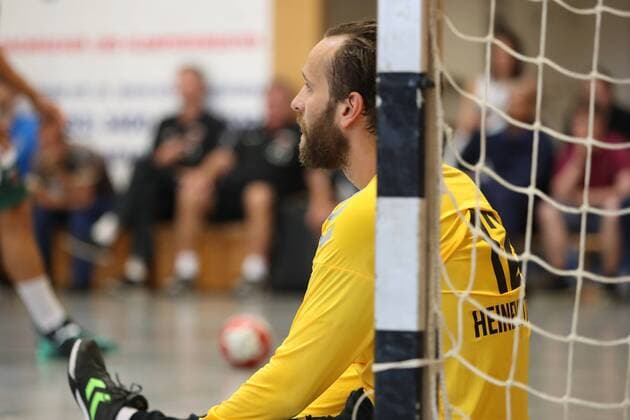 Füchse Berlin vs SC IFK Kristianstad Handball International Heide Cup 2018 10 08 18 Silvio Heinevetter Nr 12 Fuechse Berlin xmmkx