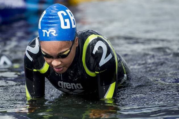 Großbritannien, Black History Month im Oktober - Sport DEARING Alice GBR 10 Km Women Glasgow 09 08 18 Oper Water Loch Lomond LEN European Aquatics Championships 2018 European Championships 2018 Photo Andrea Masini Deepbluemedia Insidefoto andreaxmasini