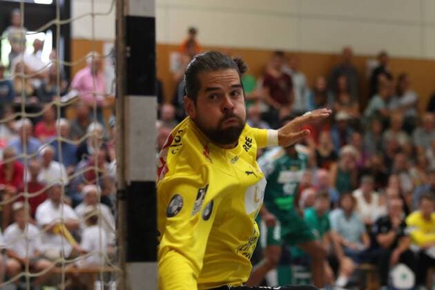 HC Varder Skopje vs SC DHfK Leipzig Handball International Heide Cup 2018 12 08 18 Milos Putera No 44 SC DHfK Leipzig xmmkx