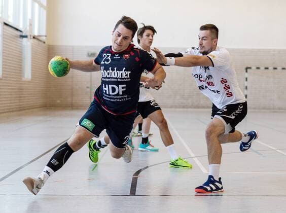 Dominik Rose H2KU 23 H2KU Herrenberg against SV 64 Zweibrücken Handball Oberliga Test match 2018 2019 12 08 2018 SG H2KU Herrenberg against SV 64 Zweibrücken Handball Oberliga Test match 2018 2019 12 08 2018 Haslach Copyright: xEIBNER SaschaxWaltherx EP_SWA