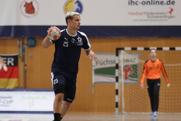 MHB Montpellier vs Fuechse Berlin Handball International Heide Cup 2018 12 08 18 Jean Loup Faustin No 25 MHB Montpellier Handball xmmkx