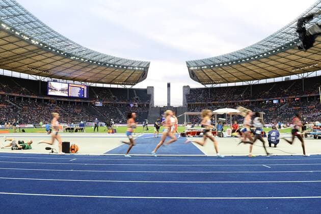 European Athletics Championships 2018 in Berlin Final 5000 meters of women runners in the Eastern Caucasus 12 08 18 Copyright: xMichaelxHundtx xMatthiasxKochx