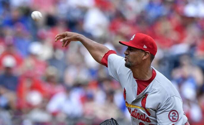 August 12, 2018 - Kansas City, MO, USA - St. Louis Cardinals starting pitcher Tyson Ross throws in the first inning against the Kansas City Royals on Sunday, Aug. 12, 2018 at Kauffman Stadium in Kansas City, Mo. St. Louis Cardinals vs. Kansas City Royals - ZUMAm67_ 20180812_zaf_m67_015 Copyright: xJohnxSleezerx