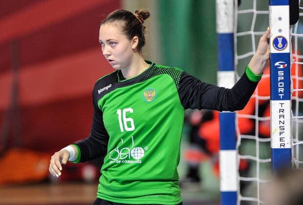 2018.08.12 Kielce Pilka reczna Mlodziezowe Mistrzostwa Swiata w Pilce Recznej Kobiet do lat 18 Rosja - Holandia N z Kolesnikova Nadezda Foto Rafal Rusek PressFocus 2018.08.12 Kielce Handball IHF Youth U18 Womens World Championship WM Weltmeisterschaft 2018 Russia - Netherlands Kolesnikova Nadezda Credit: Rafal Rusek PressFocus NEWSPIX.PL --- Newspix.pl FRANCE OUT!  20180812PF_RR014