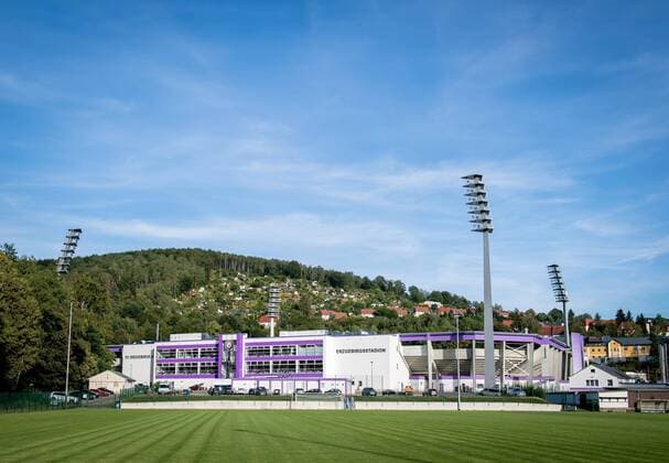 12 August 2018 Aue Erzgebirgsstadion Soccer 2 Bundesliga 2 Gameday FC Erzgebirge Aue 1 FC Magdeburg Overview of the Erzgebirgsstadion Heimstaette by Soccer Zweitligist FC Erzgebirge Aue DFL REGULATIONS PROHIBIT ANY USE OF PHOTOGRAPH AS IMAGE SEQUENCES AND OR QUASI VIDEO