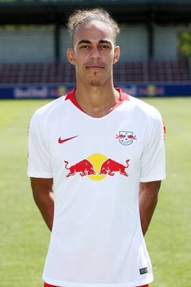 RB Leipzig Football Season 2018 19 Yussuf Poulsen RasenBallsport Leipzig Soccer 1 Bundesliga Portrait date 2018 2019 Leipzig 10 08 2018