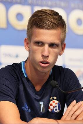 GNK Dinamo press conference PK Pressekonferenz - Zagreb, Croatia 13.08.2018., Zagreb, Croatia - Nenad Bjelica and Dani Olmo from GNK Dinamo held press conference befpore match with FC Astana .  JuricaxGaloic PIXSELL