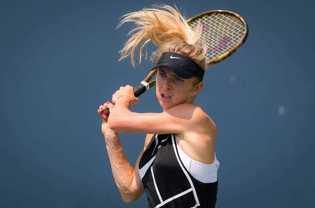 August 13, 2018 - Elina Svitolina of the Ukraine during practice at the 2018 Western & Southern Open WTA Tennis Damen Premier 5 tennis tournament. Cincinnati, Ohio, USA, August 13th 2018. 2018 Western & Southern Open - 13 Aug - ZUMAa181 20180813_zaa_a181_027 Copyright: xAFP7x