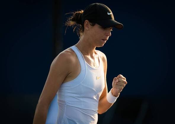 August 13, 2018 - Ajla Tomljanovic of Australia in action during the first round at the 2018 Western & Southern Open WTA Tennis Damen Premier 5 tennis tournament. Cincinnati, Ohio, USA, August 13th 2018. 2018 Western & Southern Open - 13 Aug - ZUMAa181 20180813_zaa_a181_038 Copyright: xAFP7x