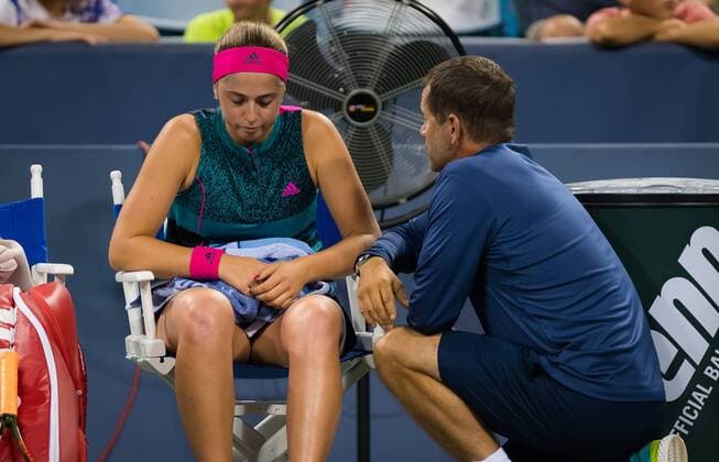 August 13, 2018 - Jelena Ostapenko of Latvia in action during her first-round match at the 2018 Western & Southern Open WTA Tennis Damen Premier 5 tennis tournament. Cincinnati, Ohio, USA, August 13th 2018. 2018 Western & Southern Open - 13 Aug - ZUMAa181 20180813_zaa_a181_084 Copyright: xAFP7x
