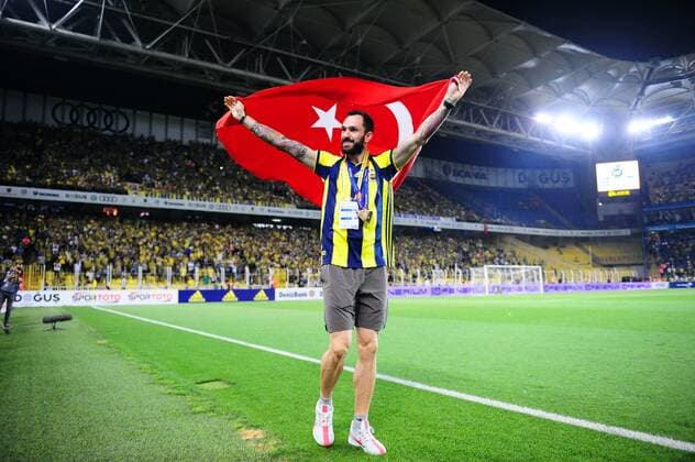 Sport Themen der Woche KW33 Sport Bilder des Tages UEFA Champions League qualifying second leg match between Fenerbahce and Benfica at Ulker Arena in Istanbul , Turkey on August 14 , 2018. Pictured: Sprinter athlete Ramil Guliyev 