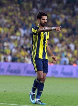 Alper Potuk of Fenerbahce during the UEFA Champions League qualifying second leg match between Fenerbahce and Benfica at Ulker Arena in Istanbul , Turkey on August 14 , 2018. 