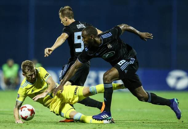 GNK Dinamo Zagreb - FC Astana 14.08.2018., stadium Maksimir, Zagreb, Croatia - Second leg of 3rd round UEFA Champions League qualifying match between GNK Dinamo Zagreb and FC Astana. Izet Hajrovic  IgorxSoban PIXSELL