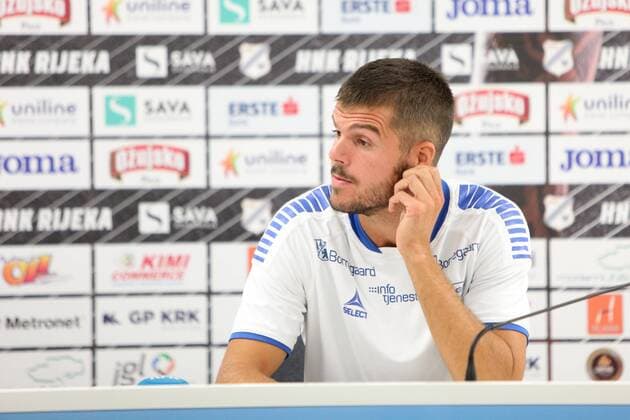 press conference PK Pressekonferenz Sarpsborg before the match of the third qualifying round of the European league HNK Rijeka-Sarpsborg 15.08.2018., Croatia, Rijeka - Press conference Sarpsborg before the match of the third qualifying round of the European league HNK Rijeka-Sarpsborg. Media was addressed by coach Geir Bakke and player Joackim Thommasen.  NelxPavletic PIXSELL