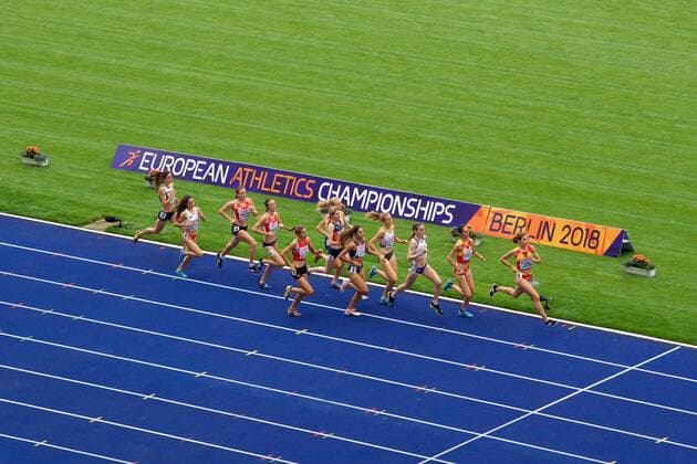 Athletics Berlin 10 08 2018 European Championships European Athletics Championships Day 4 1500 m Women Women Qualification Feature