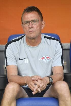 U Craiova 1984 Club Sportiv - RB Leipzig RB Leipzig s head coach Ralf Rangnick during UEFA Europa League 2018 2019, Third Qualifying Round, 2st leg match between U Craiova 1984 Club Sportiv vs RB Leipzig on Ion Oblemenco Stadium, Craiova Romania, 16 August 2018 Copyright: xAlexxNicodimx