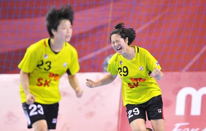 Handball, Damen U18 WM, Deutschland - Südkorea 2018.08.16 Kielce Pilka reczna Mlodziezowe Mistrzostwa Swiata w Pilce Recznej Kobiet do lat 18 Niemcy - Korea N z YUN Yejin Foto Lukasz Sobala Press Focus NEWSPIX.PL 2018.08.16 Kielce Handball IHF Youth U18 Womens World Germany - Korea YUN Yejin Credit: Lukasz Sobala Press Focus --- Newspix.pl  20180816PF_LS313