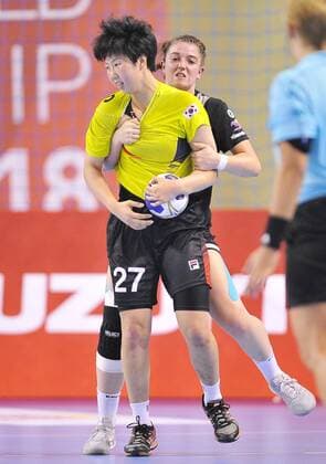 Handball, Damen U18 WM, Deutschland - Südkorea 2018.08.16 Kielce Pilka reczna Mlodziezowe Mistrzostwa Swiata w Pilce Recznej Kobiet do lat 18 Niemcy - Korea N z PARK Soyoun Foto Lukasz Sobala Press Focus NEWSPIX.PL 2018.08.16 Kielce Handball IHF Youth U18 Womens World Germany - Korea PARK Soyoun Credit: Lukasz Sobala Press Focus --- Newspix.pl  20180816PF_LS323
