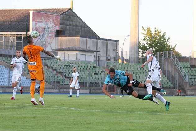 Fußball, EL Quali, F91 Düdelingen - Legia Warschau LUKSEMBURG 16.08.2018 LIGA EUROPY III RUNDA ELIMINACJI DUDELANGE - LEGIA WARSZAWA ADAM HLOUSEK ARKADIUSZ MALARZ DOMINK NAGY PATRICK STUMPF MICHAL PAZDAN FOT. MARCIN SZYMCZYK FOTOPYK NEWSPIX.PL --- Newspix.pl  180816MSZ209