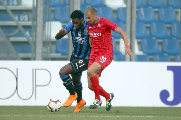 Photo LaPresse Moro Francesco august 16-2018 reggio emilia (Italy) Atalanta vs Hapoel Haifa - third qualifying round Uefa Europa League 2018-2019 - Mapei stadium Reggio Emilia Soccer in the pic: zapata  Copyright: xMoroxFrancesco LaPresse LaPressex