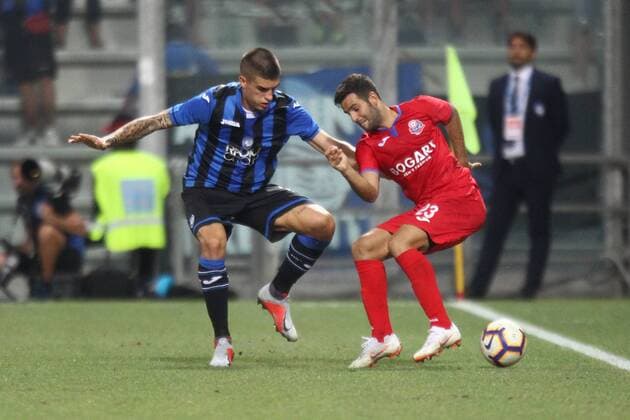 Fußball, EL Quali, Atalanta Bergamo - Hapoel Haifa Photo LaPresse Moro Francesco august 16-2018 reggio emilia (Italy) Atalanta vs Hapoel Haifa - third qualifying round Uefa Europa League 2018-2019 - Mapei stadium Reggio Emilia Soccer in the pic: mancini  Copyright: xMoroxFrancesco LaPresse LaPressex