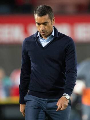 coach Giovanni van Bronckhorst of Feyenoord during the UEFA Europa League third round qualifying second leg match between Feyenoord Rotterdam and AS Trencin at De Kuip on August 16, 2018 in Rotterdam, The Netherlands UEFA Europa League 2018 2019 xVIxVIxImagesx xTomxBodexMultimediaxIVx 11792217