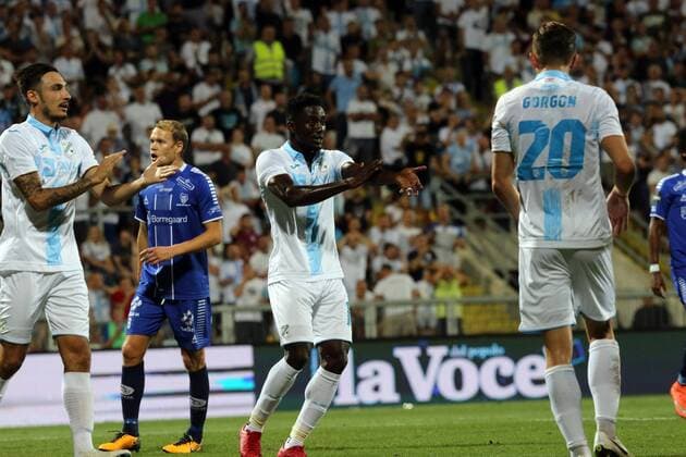 Second leg of the 3rd UEFA Champions League preliminary, between HNK Rijeka - Sarpsborg 16.08.2018., Croatia, HNK Rijeka stadium, Rijeka - Second leg of the 3rd UEFA Champions League preliminary, between HNK Rijeka - Sarpsborg.  GoranxKovacic PIXSELL