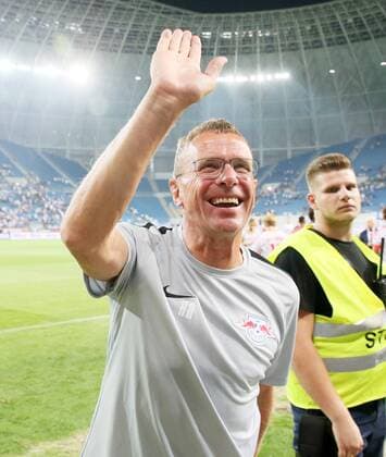 Craiova RB Leipzig Soccer Euro League Qualifiers Craiova 16 08 2018 Stadionul Ion Oblemenco Soccer UEFA Euro League Qualification 3 Round Second Leg CS Universitatea Craiova vs RB Leipzig 1 1 0 1 Head Coach Ralf Rangnick RB Leipzig