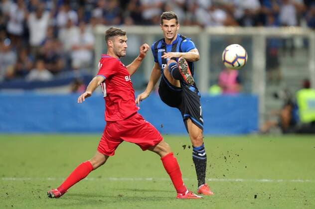 Marco Remeo Freuler (Atalanta) during the Uefa Europa League Qualifying Round match between Atalanta 2-0 Hapoel haifa at Mapei Stadium on August 16, 2018 at Reggio Emilia, Italy. Noxthirdxpartyxsales  (83912591)