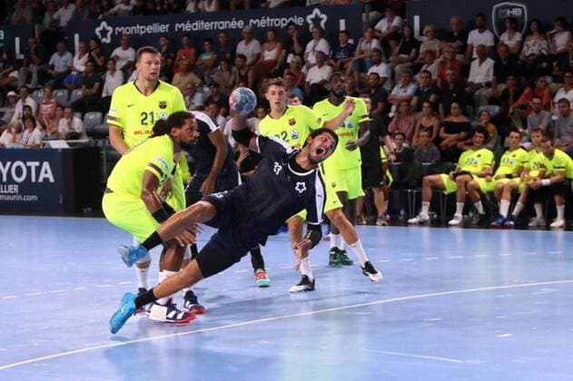 BENJAMIN AFGOUR, MHB HANDBALL : Montpellier vs Barcelone - 17 08 2018 RichardGosselin Panoramic 