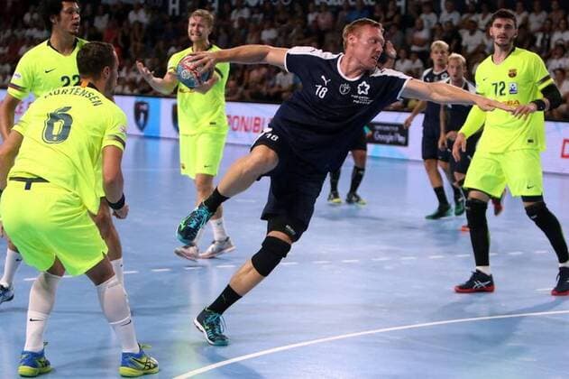 Frederic Pettersson, mhb HANDBALL : Montpellier vs Barcelone - 17 08 2018 RichardGosselin Panoramic 