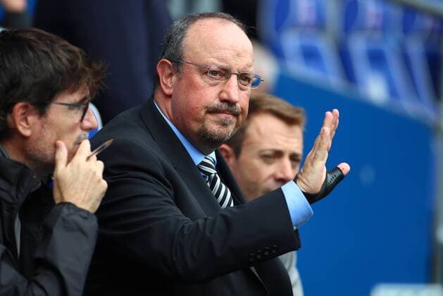 FuÃŸball, Trainerhistorie Newcastle United von 1895 bis heute 18th August 2018, Cardiff City Stadium, Cardiff, Wales; EPL Premier League football, Cardiff City versus Newcastle United; Rafa Benitez, Manager of Newcastle United  ActionPlus12056180 NathanxMunkley