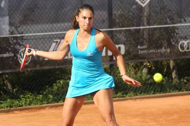ITF Tennis Leipzig Open 2018 Final Doubles Petra KREJSOVA CZ Jesika MALECKOVA vs Cristina DINU ROU Gana POZNIKHIRENKO UKR pictured Final Doubles Final Doubles of the ITF Tennis Tournament Leipzig Open 2018 on 18 08 2018 at the Leipzig Tennis Club LTC Nordanlage xjkx