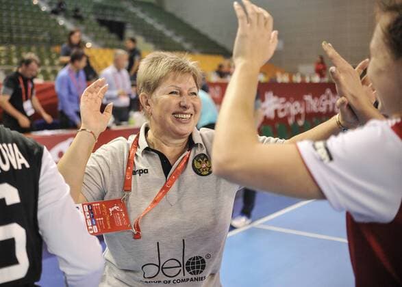 2018.08.18 Kielce Pilka reczna Mlodziezowe Mistrzostwa Swiata w Pilce Recznej Kobiet do lat 18 Szwecja - Rosja N z Radosc Foto Rafal Rusek PressFocus 2018.08.18 Kielce Handball IHF Youth U18 Womens World Championship WM Weltmeisterschaft 2018 Sweden - Russia Radosc Credit: Rafal Rusek PressFocus NEWSPIX.PL --- Newspix.pl  20180818PF_RR341