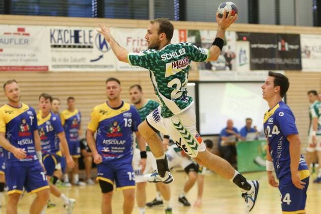 Marc Schiller FA Goeppingen DHB Cup First Round Tournament Fresh On Goeppingen HSG Konstanz Germany Weilheim Lindachsporthalle 20180818 DHB Cup First Round Tournament Fresh On Goeppingen HSG Konstanz Weilheim Copyright: xBW-Fotox Eibner-Pressefotox EP_bwf