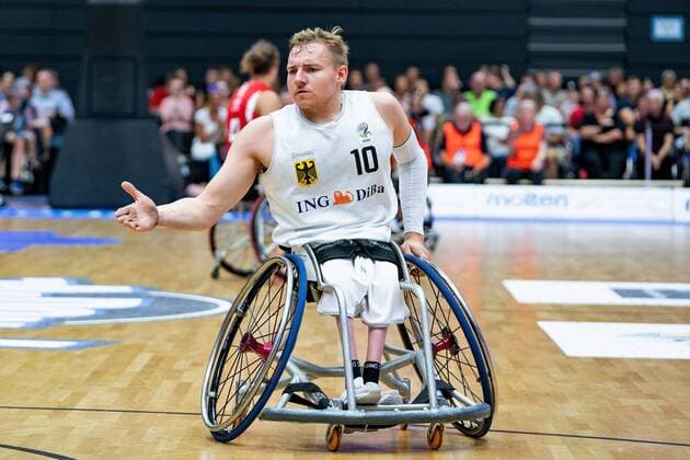Wheelchair basketball World Cup 2018 in Hamburg Group stage Men Germany GER against Canada CAN Wheelchair basketball World Cup 2018 in Hamburg Group stage Men Germany GER against Canada CAN Hamburg Hamburg Germany Edeloptics Arena