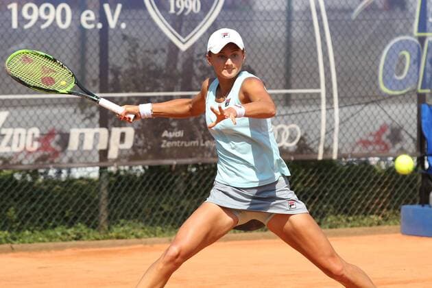 ITF Tennis Leipzig Open 2018 Final Individual Varvara FLINK RUS in the Final Individual Final Singles of the ITF Tennis Tournament Leipzig Open 2018 on 19 08 2018 at the Leipzig Tennis Club LTC Nordanlage xjkx