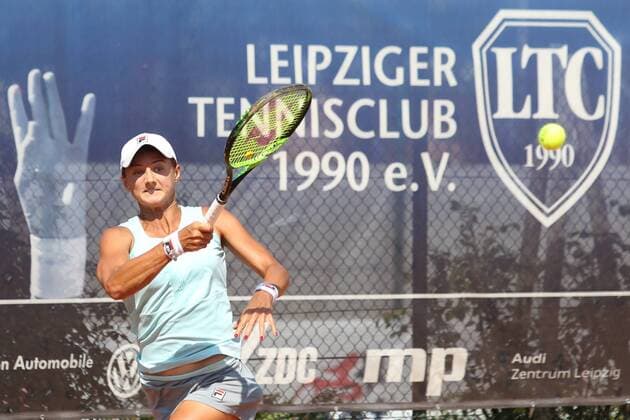 ITF Tennis Leipzig Open 2018 Final Individual Varvara FLINK RUS in the Final Individual Final Singles of the ITF Tennis Tournament Leipzig Open 2018 on 19 08 2018 at the Leipzig Tennis Club LTC Nordanlage xjkx