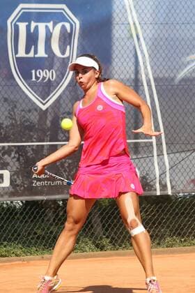 ITF Tennis Leipzig Open 2018 Final Singles Julia GRABHER AUT in the Final Individual Final Singles of the ITF Tennis Tournament Leipzig Open 2018 on 19.08.2018 at the Leipzig Tennis Club LTC Nordanlage xjkx