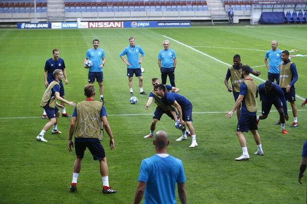 BORISOV , 20-08-2018, Borisov Arena , season 2018 2019, Champions League , training PSV , 1 day before the match FC BATE Borisov - PSV , Training PSV in Borisov  x2411385x